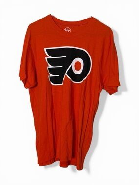 Men's Orange Philadelphia Flyers Logo T-Shirt GRITTY